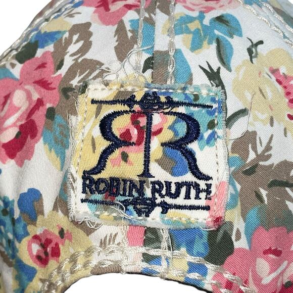 Robin Ruth Puerto Rico Cap Hat Club Floral Snapback Holiday Vacation Souvenir - Picture 9 of 15